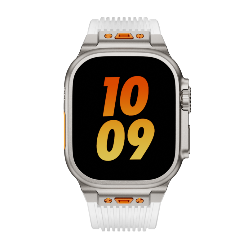 Pulseira de Silicone Transparente RM para Apple Watch