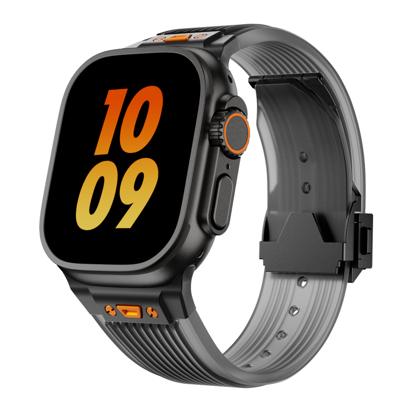 Pulseira de Silicone Transparente RM para Apple Watch