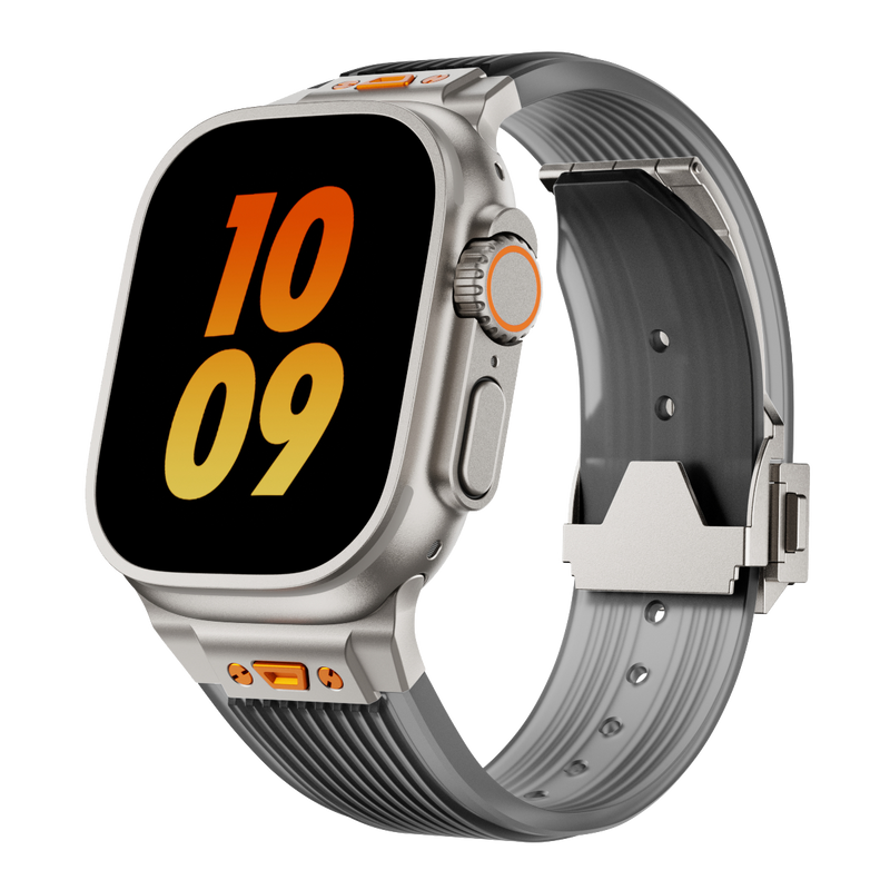 Pulseira de Silicone Transparente RM para Apple Watch