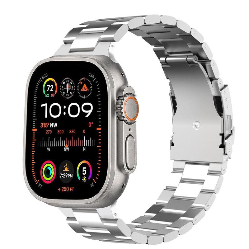 Pulseira de titânio estilo empresarial para Apple Watch
