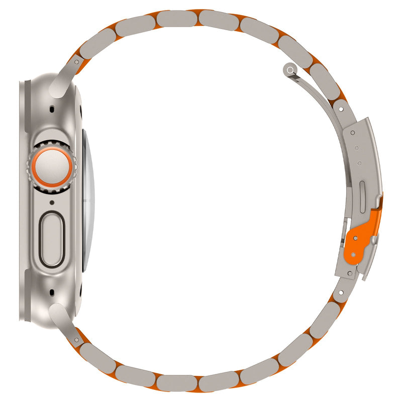 Pulseira de titânio estilo empresarial para Apple Watch