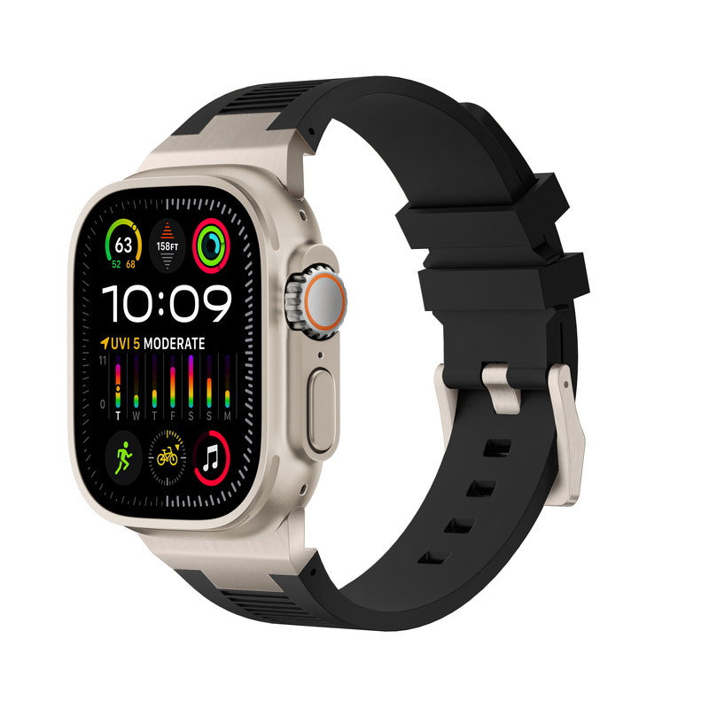Pulseira de Silicone com Novo Conector AP para Apple Watch