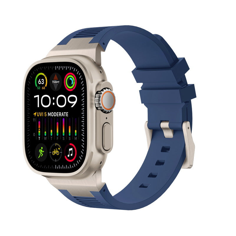 Pulseira de Silicone com Novo Conector AP para Apple Watch