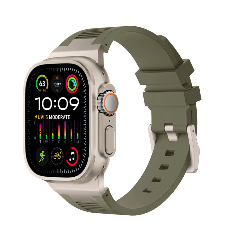 Pulseira de Silicone com Novo Conector AP para Apple Watch