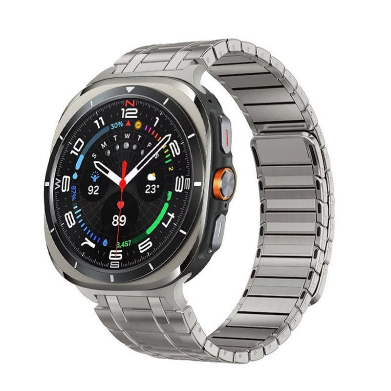 Faixa Magnética de Aço Inoxidável AP para Samsung Watch Ultra - Nádmi StoreNádmi StoreNádmi StorePretoSamsung Watch Ultra 47mmFaixa Magnética de Aço Inoxidável AP para Samsung Watch Ultra